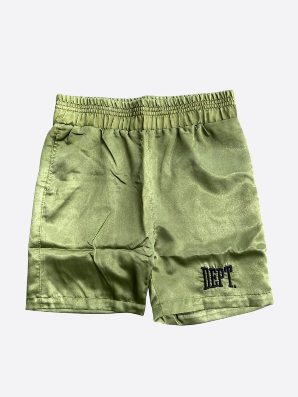 Gallery Dept Green & Black Jacky Boxing Logo Shorts